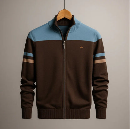 DUVAL PARIS™ | SWEAT COLORBLOCK AVEC ZIP POUR HOMME