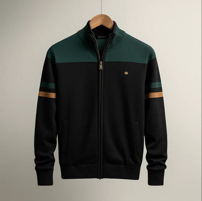 DUVAL PARIS™ | SWEAT COLORBLOCK AVEC ZIP POUR HOMME